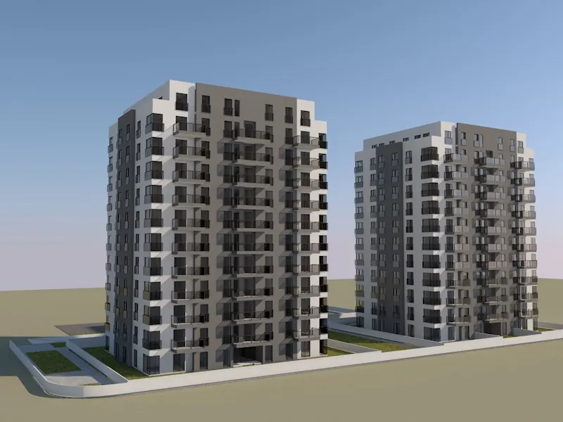 Seven Hills – Westpark – Ansamblu 1.440 apartamente, Militari